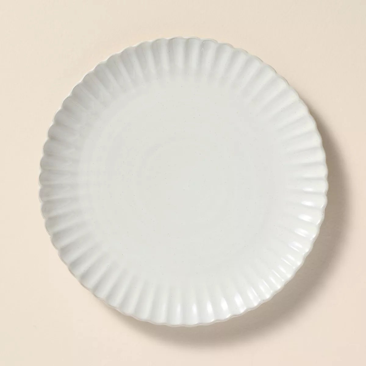 Scalloped Edge Stoneware Dinner Plate - $5.99 - Target