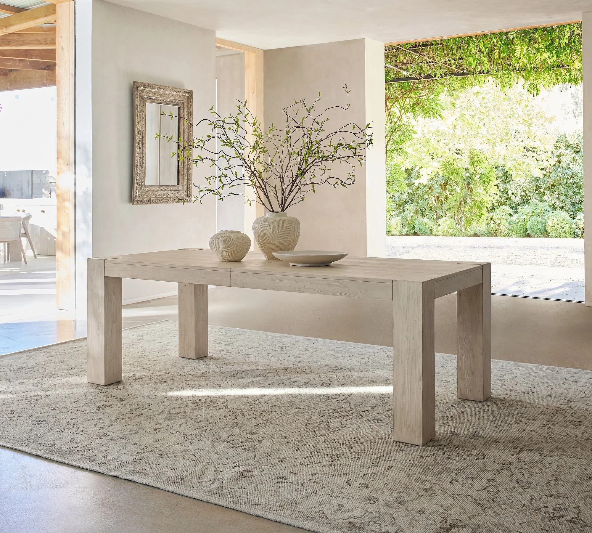Pottery Barn - $1,999 - Laguna Rectangular Extending Dining Table