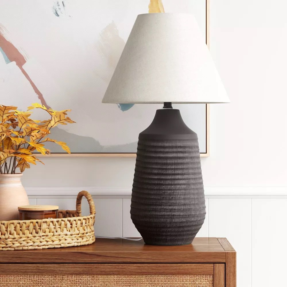 Target - $42 - Large Textured Ceramic Lamp Base