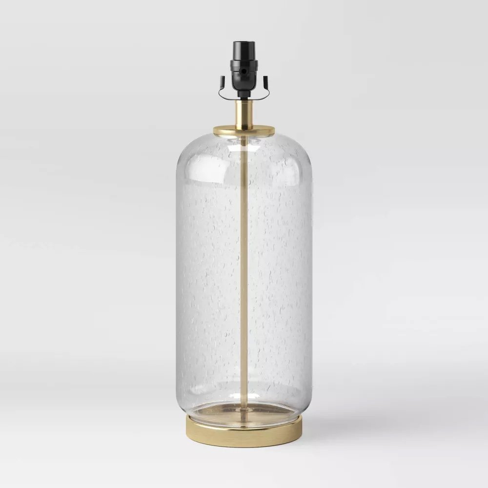Target - $42 - Bubble Glass with Brass Detail Large Lamp Base