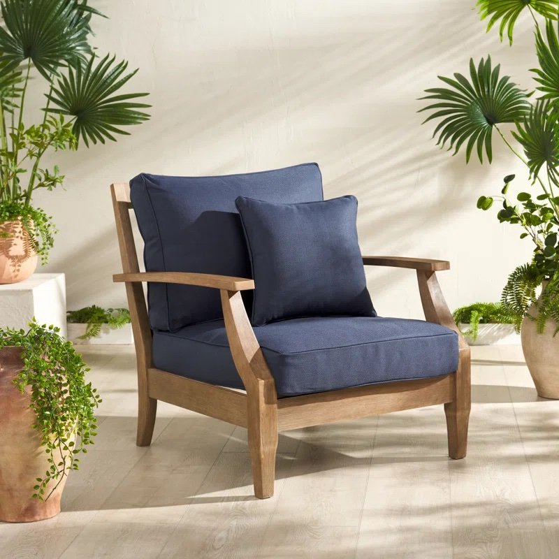 Joss &amp; Main - $599 - Samya Outdoor Chair with Cushions