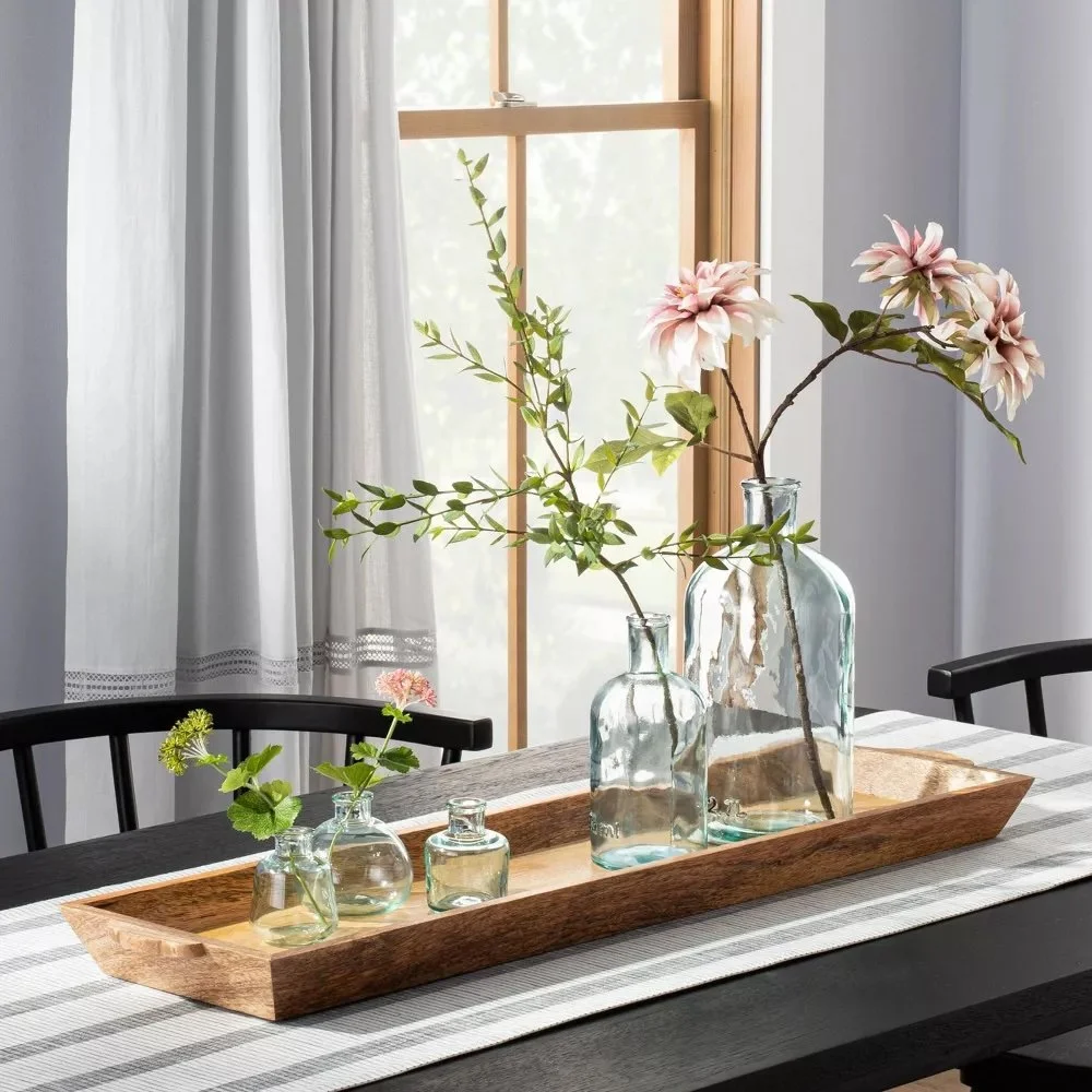 Target - $34.99 - Carved Wood Tray