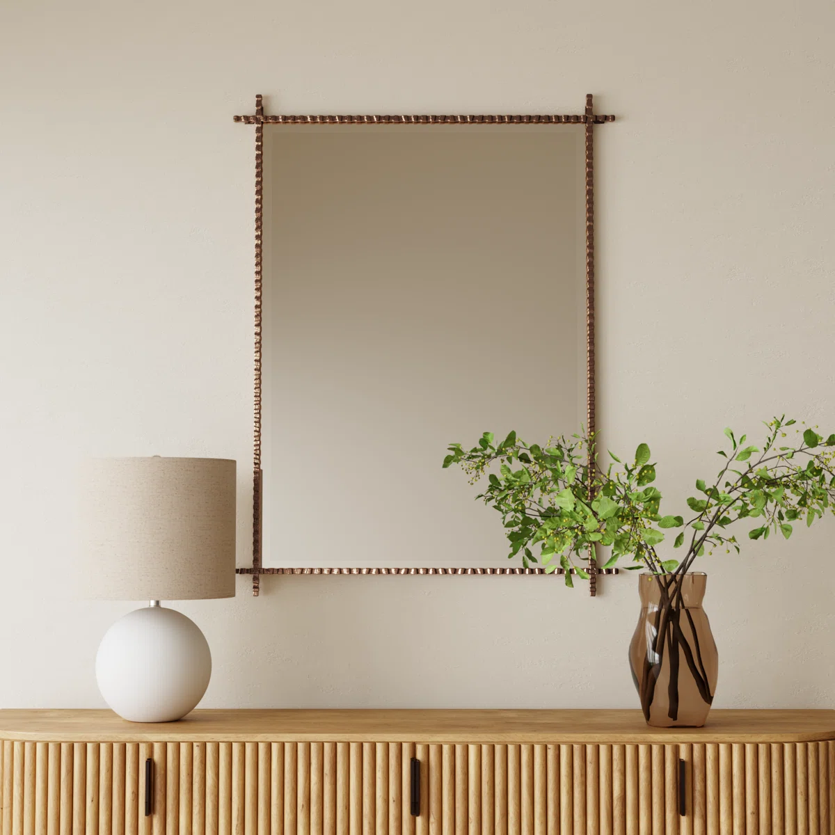 Joss &amp; Main - $319 - Jareth Metal Rectangle Mirror
