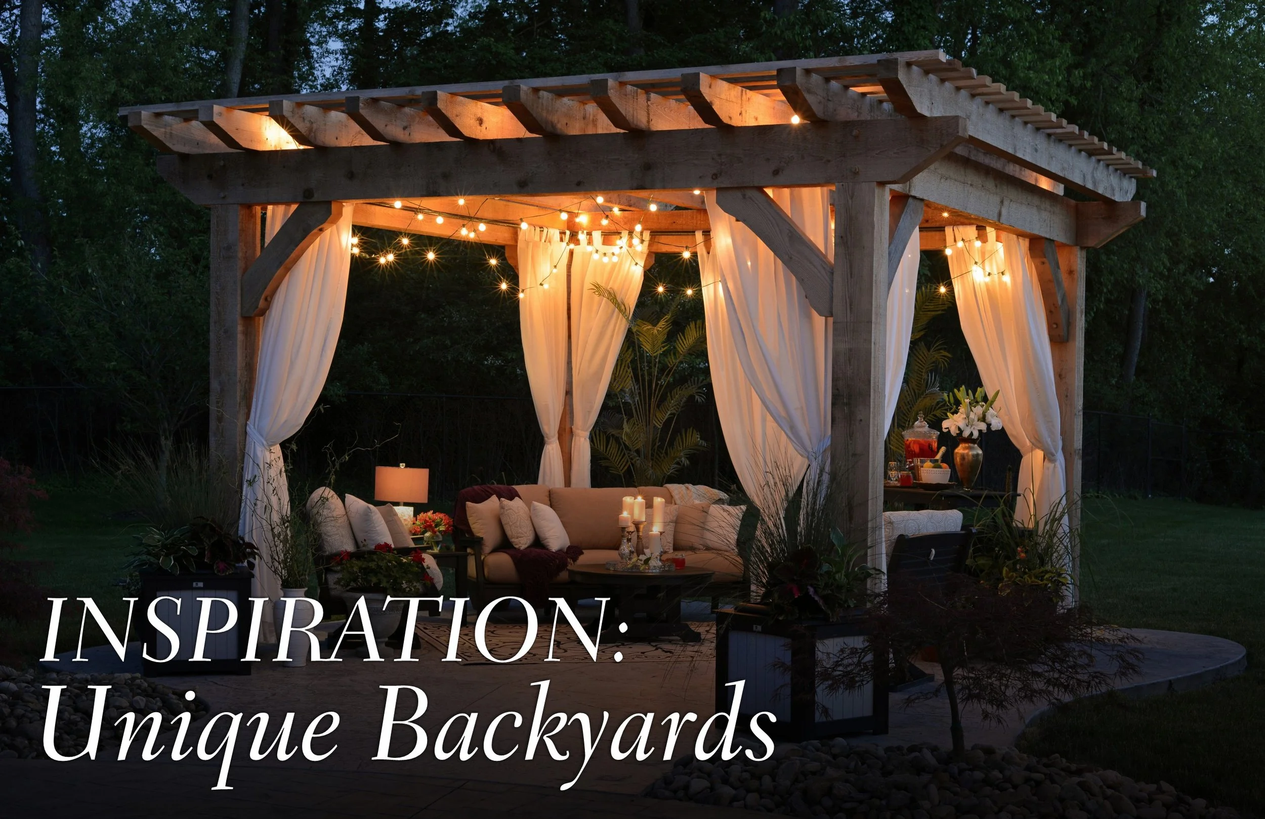 Inspiration: Unique Backyards