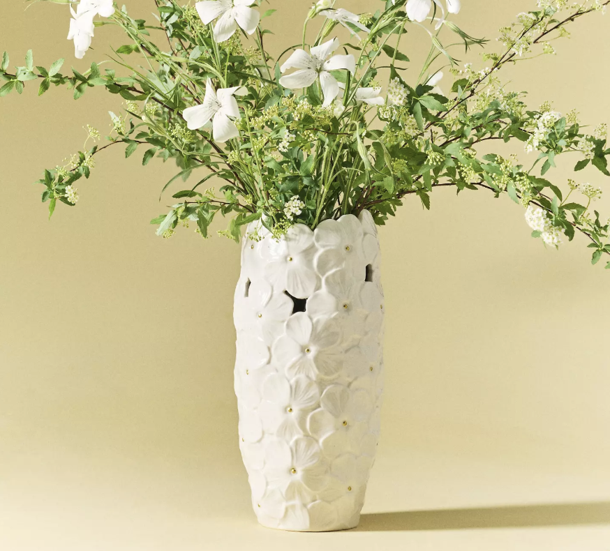 Anthropologie - $32 - Flora Ceramic Flower Vase