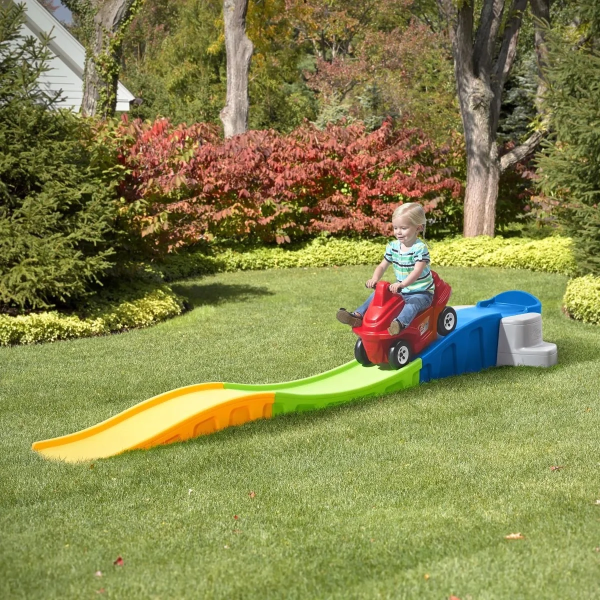 Wayfair - $134.99 - Step2 Anniversary Edition Up and Down Outdoor Kids Roller Coaster