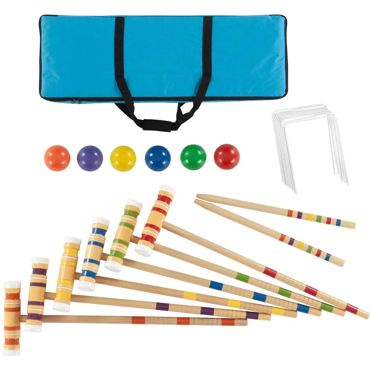 Wayfair - $44.66 - 6-Player Croquet Set