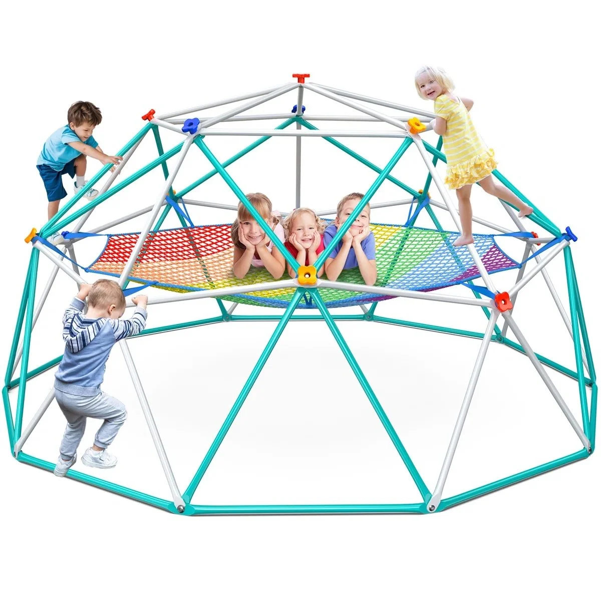 Wayfair - $239.98 - 10FT Monkey Bar Dome Climber with Web Hammock