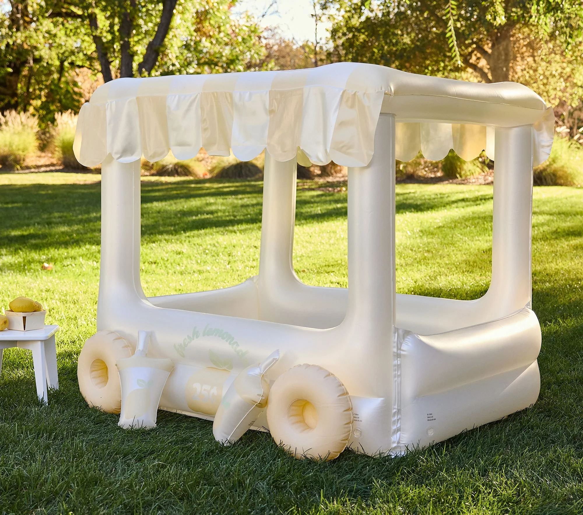PB Kids - $78.99 - Lemonade Stand Inflatable Cubbies