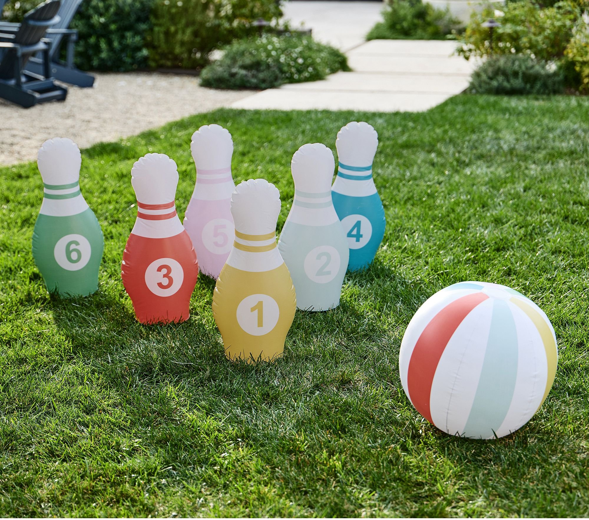 PB Kids - $69 - Jumbo Inflatable Bowling Set