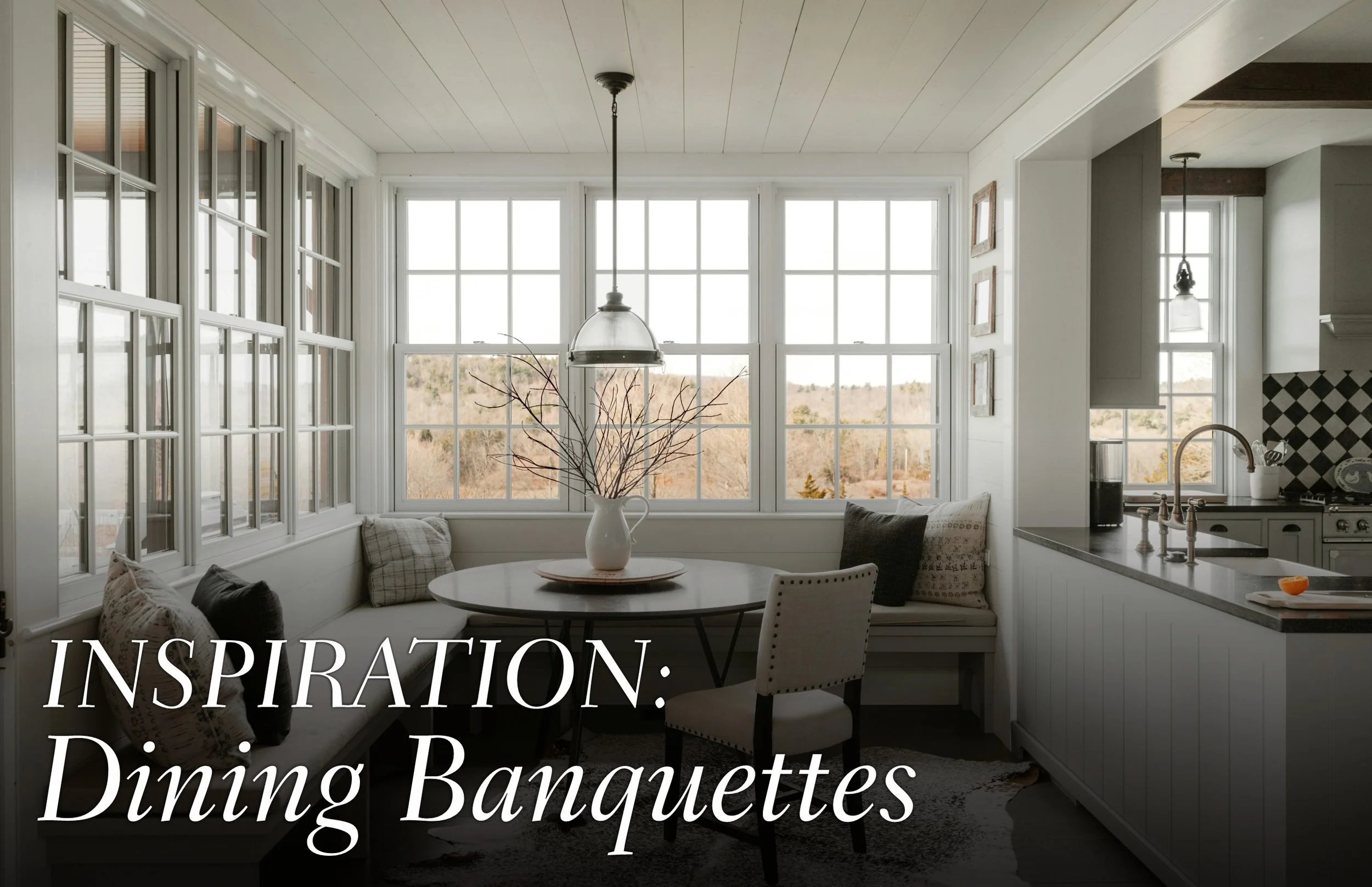 Inspiration: Dining Banquettes 