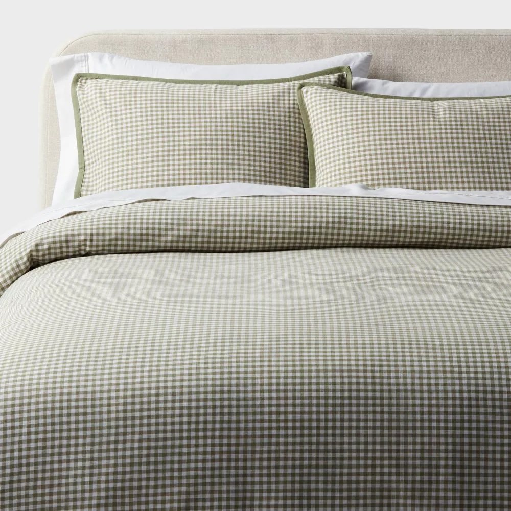 Target - $79 - Mini Gingham Duvet and Sham Set