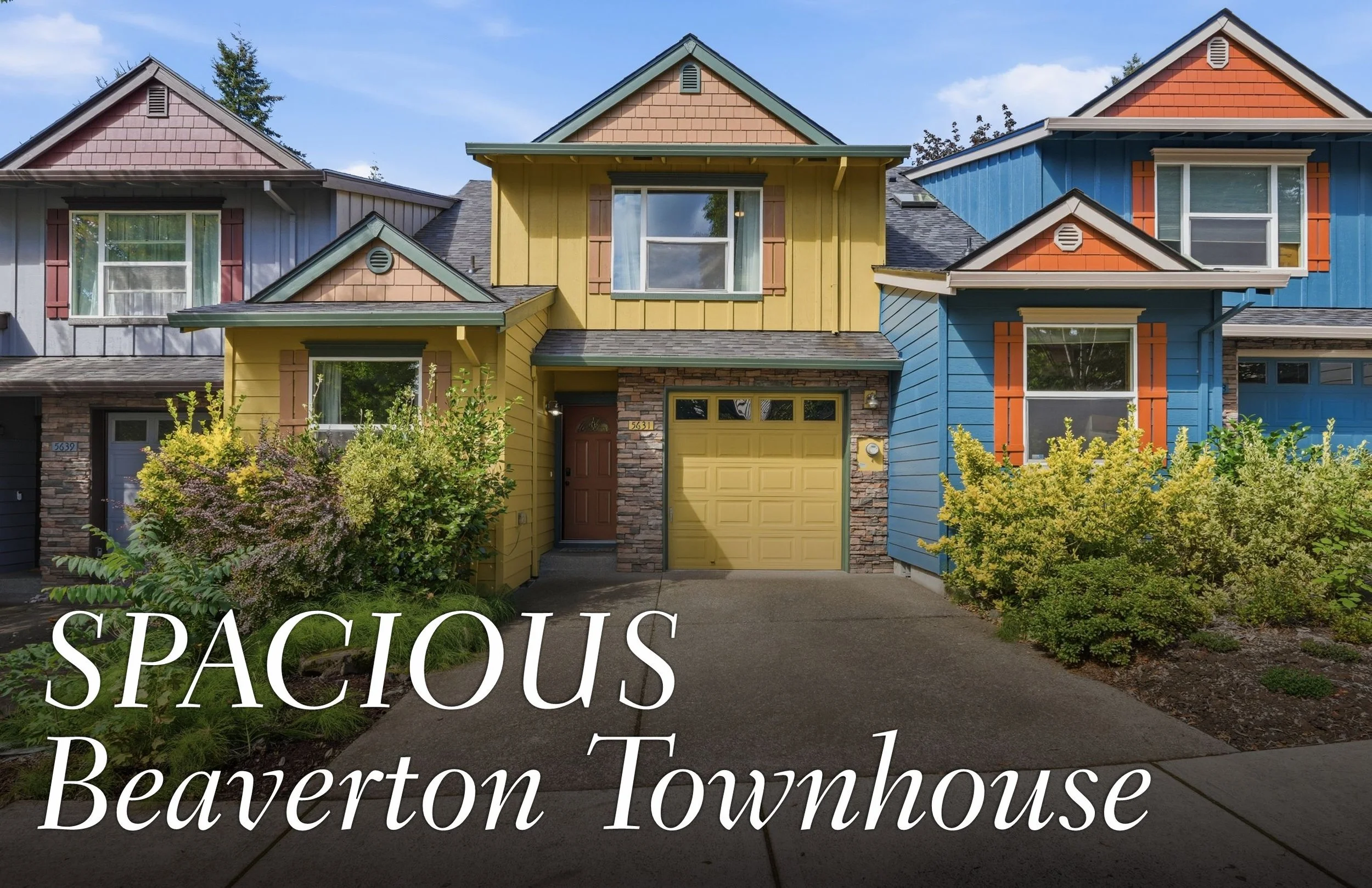 Spacious Beaverton Townhouse with a Yard!