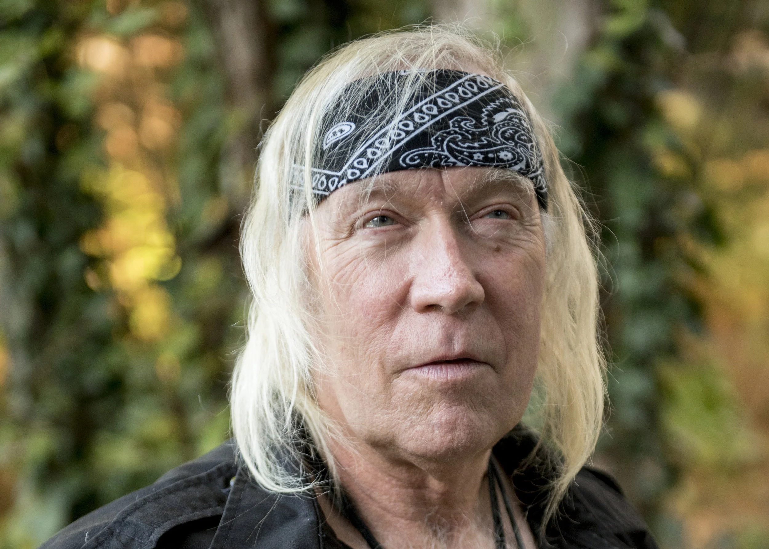 Wiccan Shaman Gary Herron poses for a portrait outside of his home in New Straitsville, Ohio. Herron has over 30 years of Occult and Metaphysical experience, and has a Masters Degree in Metaphysics. Despite the negative perceptions of witches and Pagans, Herron said that they are very open and down-to-earth people who want to share their abilities. “Don’t be afraid of the shamans and witches,” Herron said. “We want to heal this planet, so that we can heal others.”