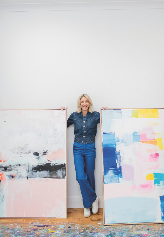 Artist Kirsten Jackson is one of the feature exhibitors at next month’s Mount Eliza Art & Design Show.