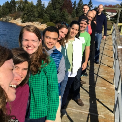 Lab selfie fail