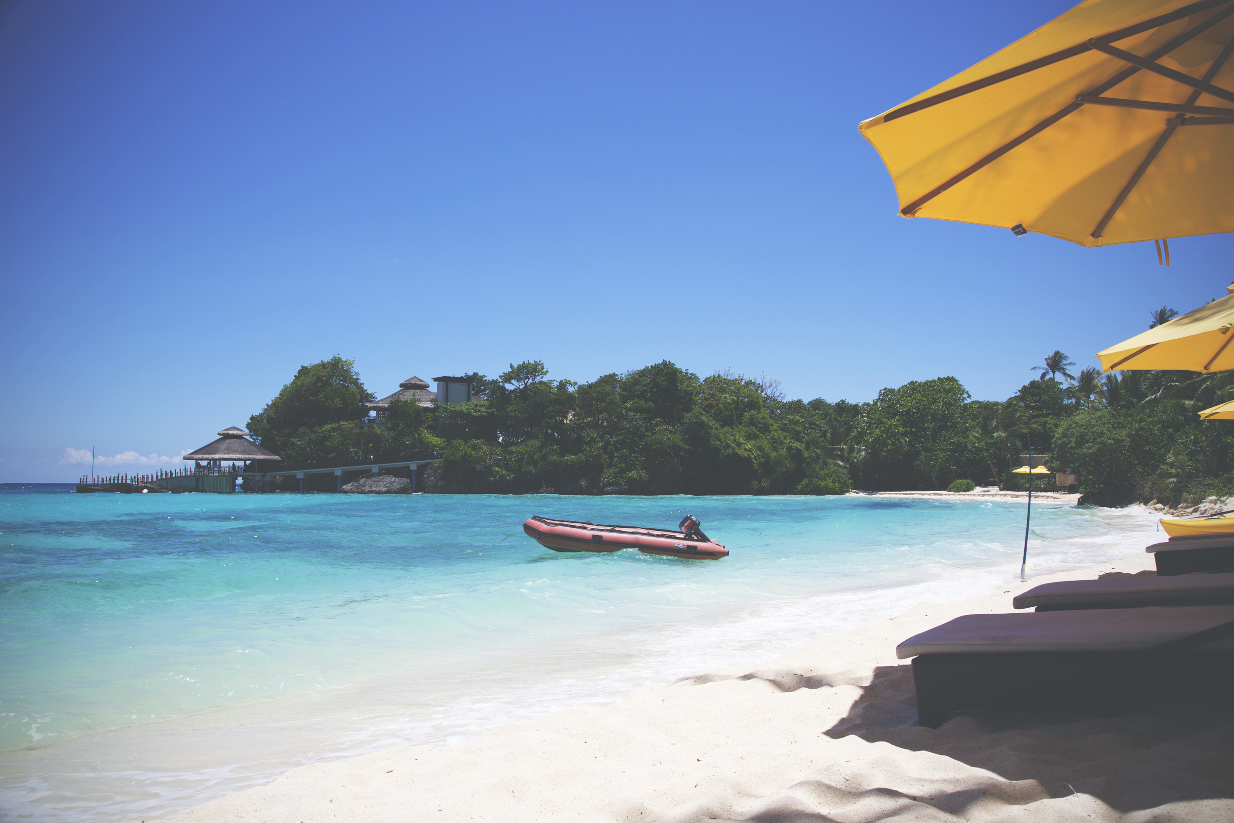 "Welcome to paradise"