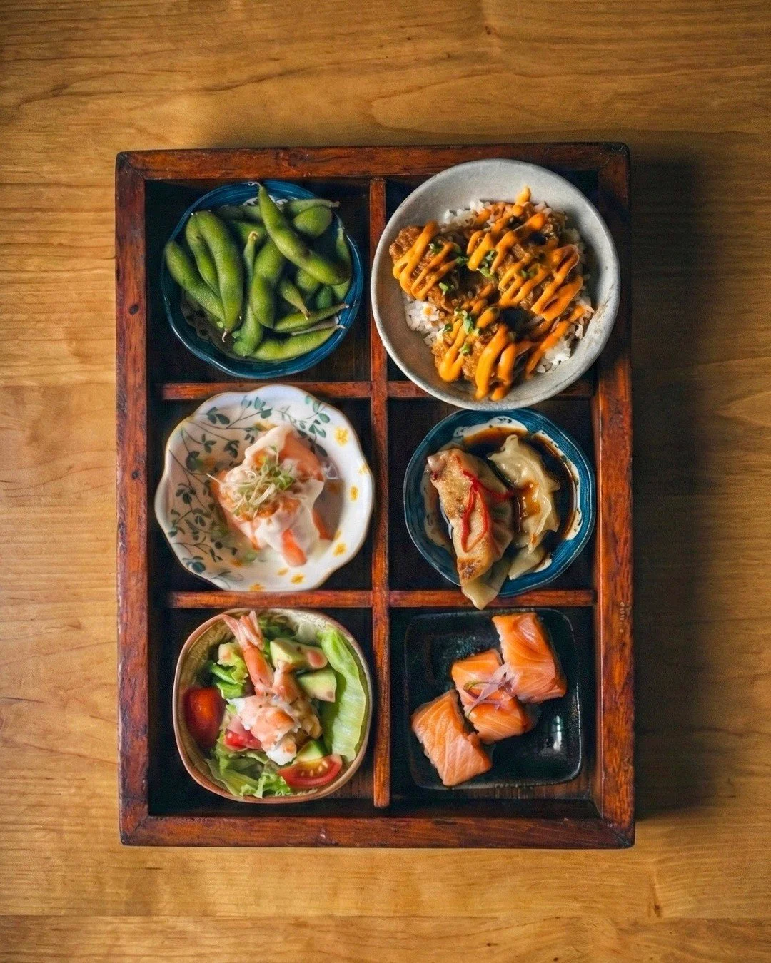 Our Bento Box: A little bit of everything, and every bite hits 🥰🍱⁠