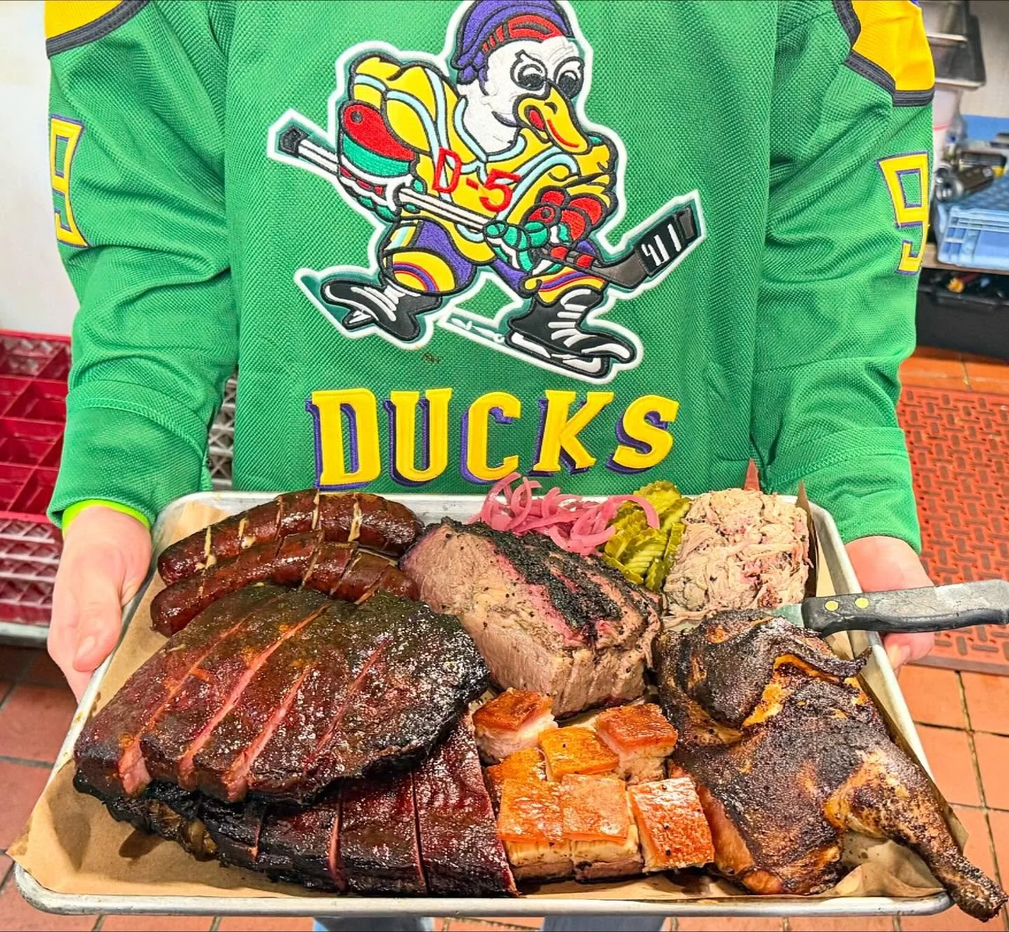 Happy Platterday! Start your 2026 in style with a delicious date to hoodoo to eat meat and be merry. No better way to start your year on the first Platterday of 2026. #hoodoobrown #ducksflytogether