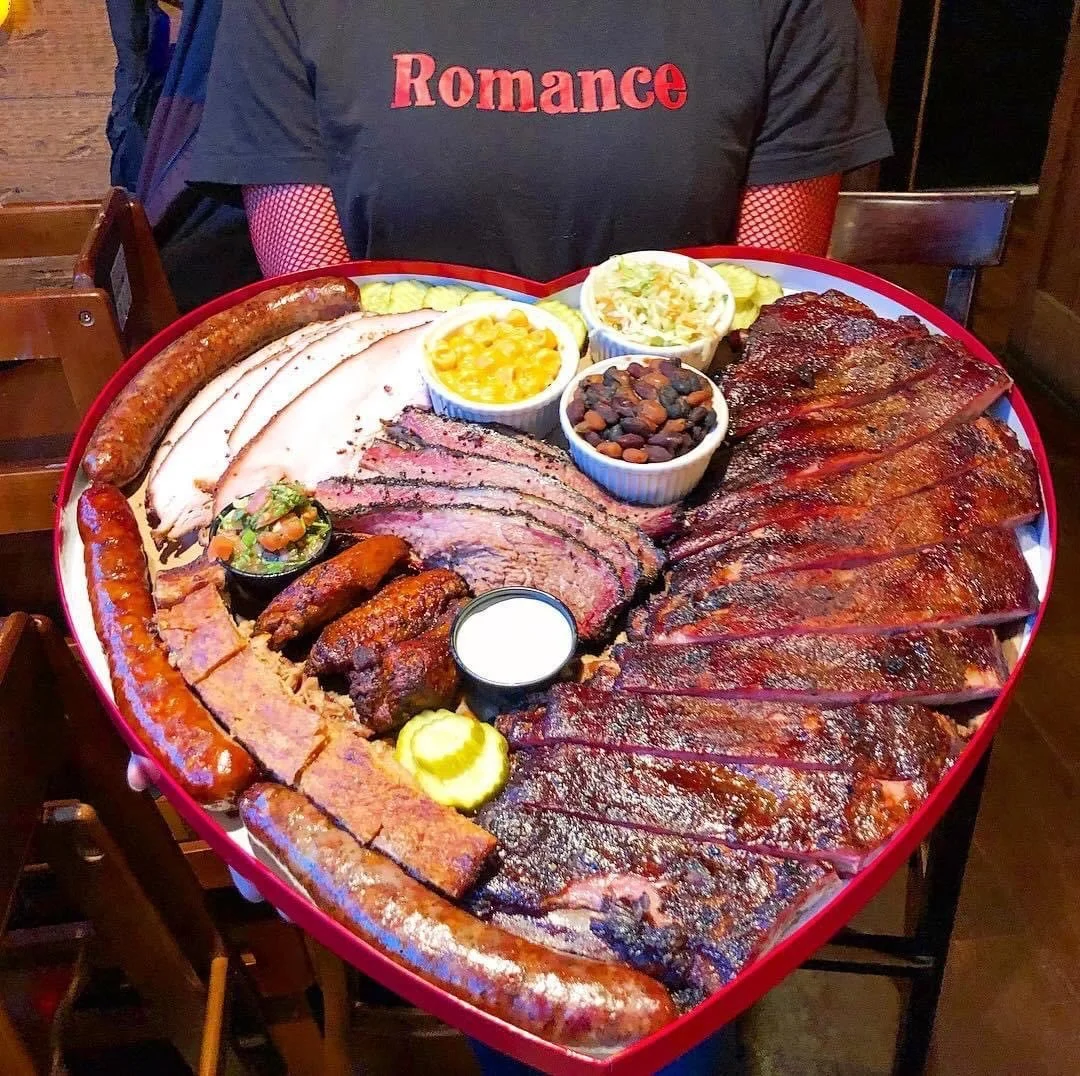 Barbecue is Love. Happy Valentine&rsquo;s Day from the Hoodoo Crew. #hoodoobrown #bbq #valentinesday