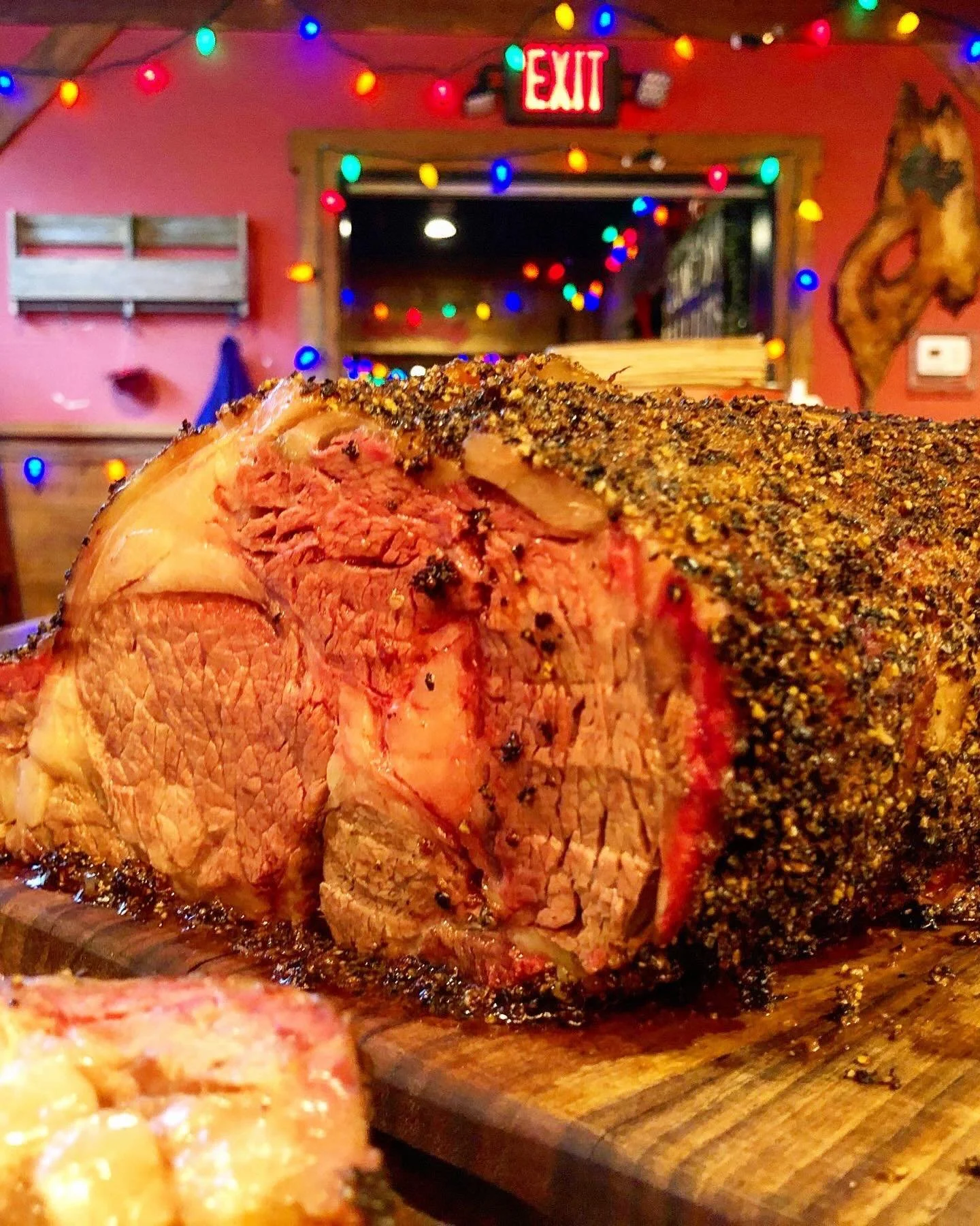 Prime. Rib. Thursday. #hoodoobrown #bbq #primeribthursday