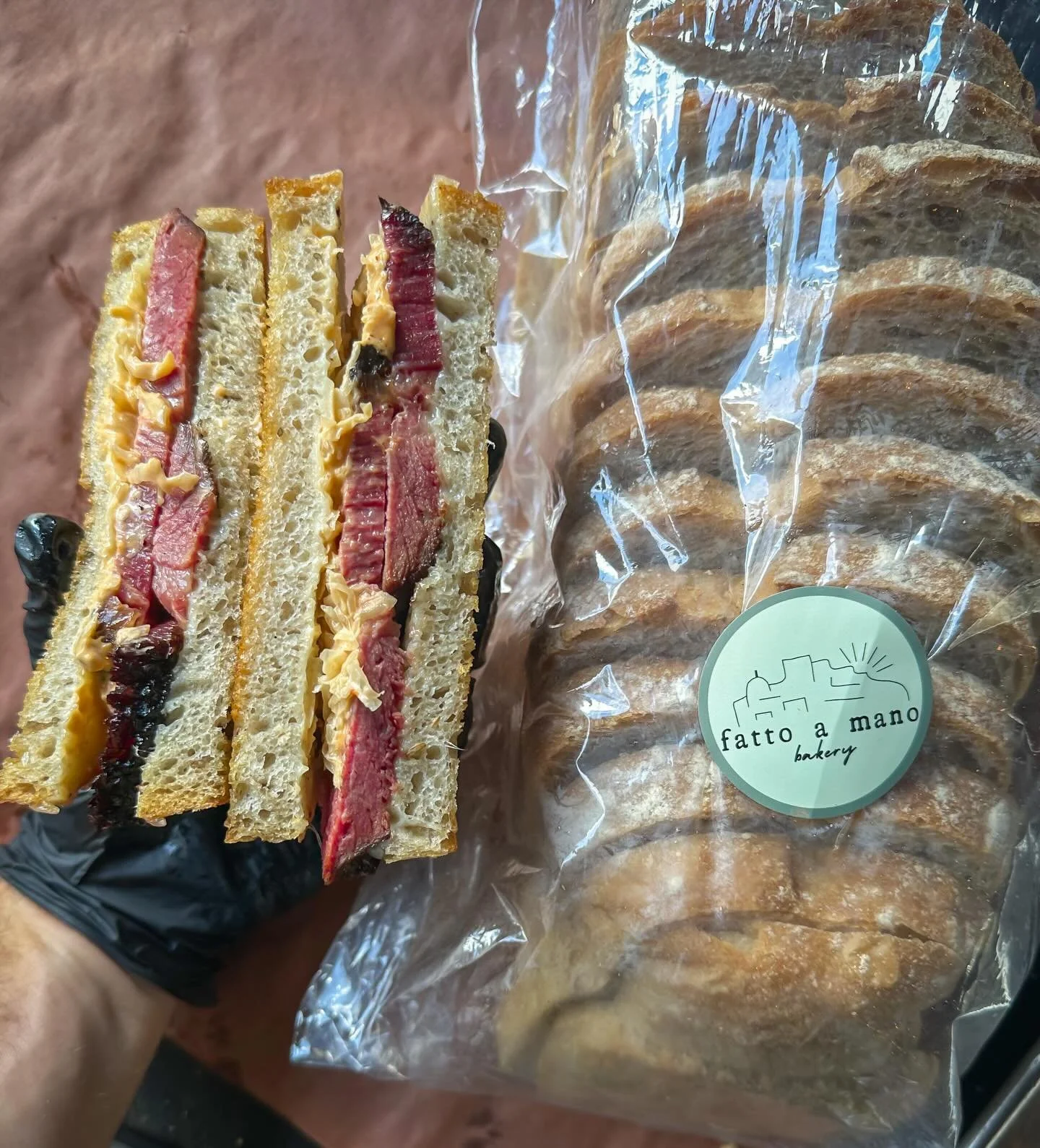 A new twist on an old classic. The JJ Webb is on the special board with a delicious add-on. Our smoked pastrami rueben, with sauerkraut, melted Swiss and Russian dressing is going to be served on some delicious rye bread from @fattoamanobakeryct. Whi