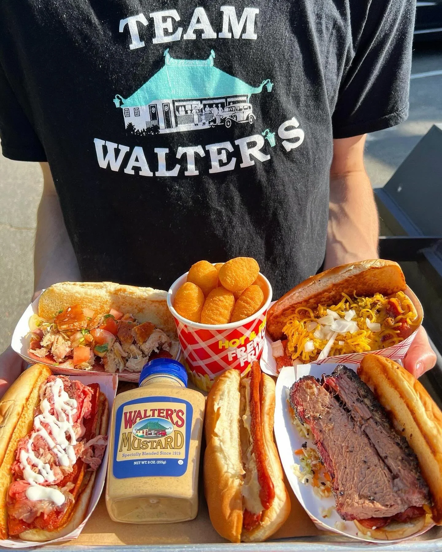 Dream Team Assemble. It&rsquo;s been too long since we teamed up with our friends at @waltershotdogs. So we are headed to the Pagoda. Sunday May 3rd, at the original Walters Hot Dog stand in Mamaroneck, starting at 12pm Noon, we are running back some