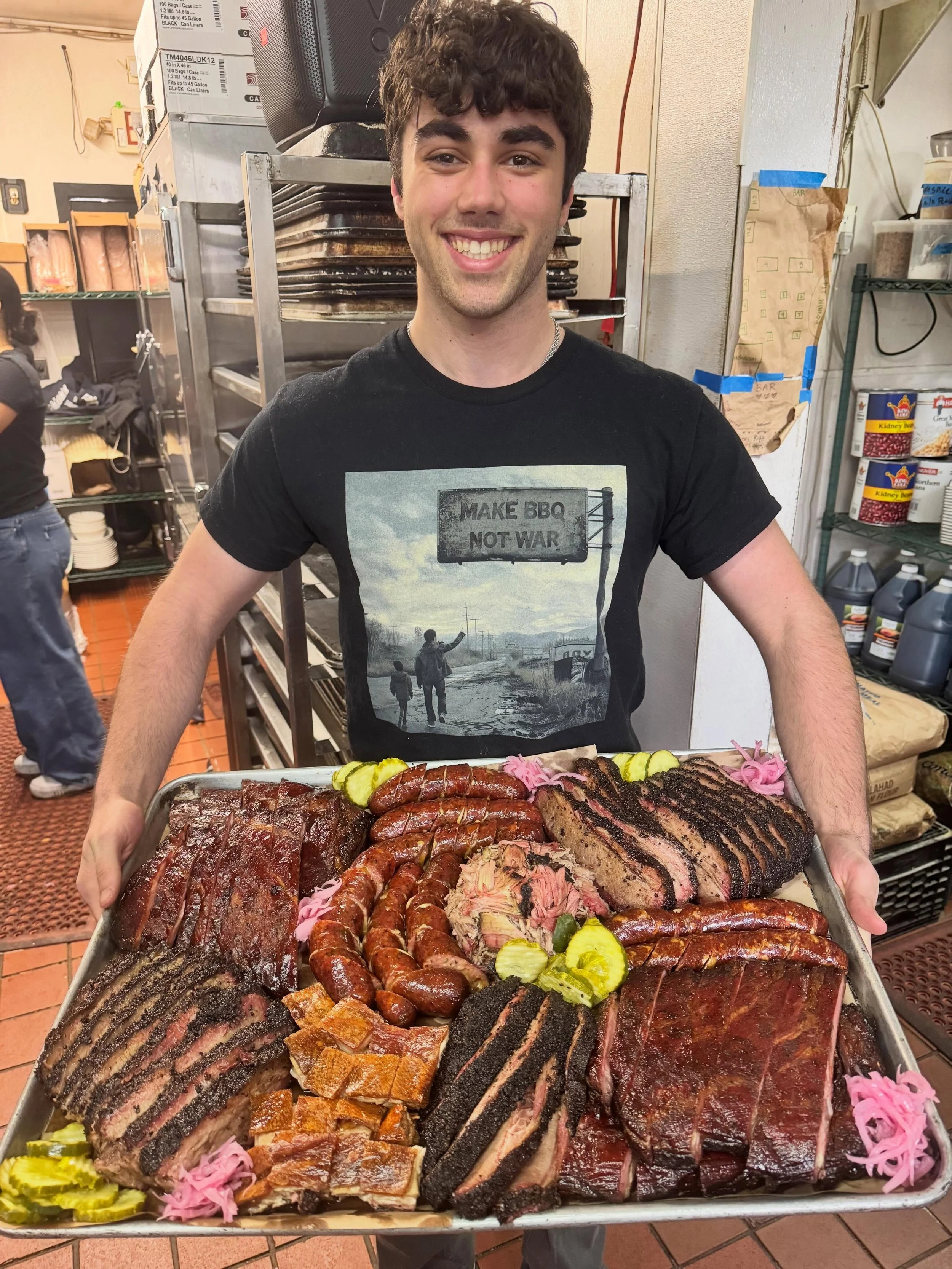 Happy Platterday. It&rsquo;s just an excuse to order more food than you need, and more than we have. It&rsquo;s been sell out Saturday at the Brown so come early and leave happy! #hoodoobrown #bbq #platterday
