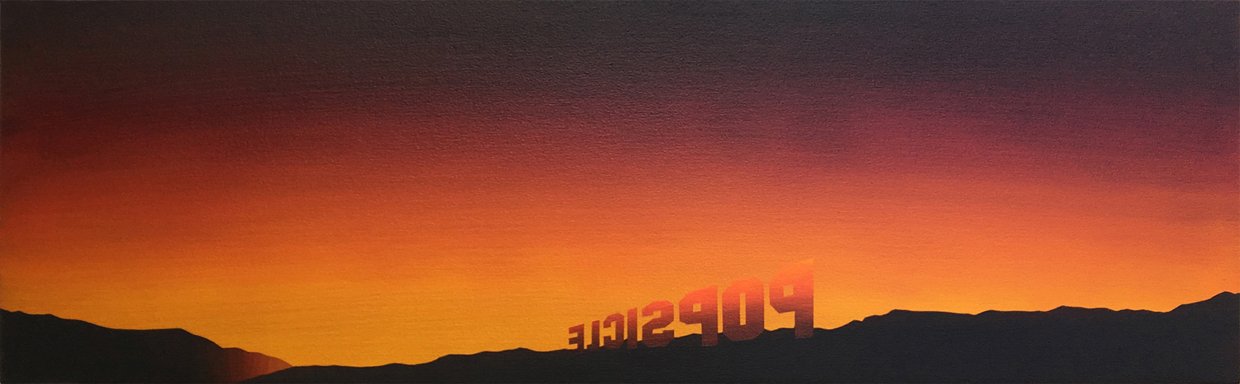 The Back of Popsicle (after Ruscha)