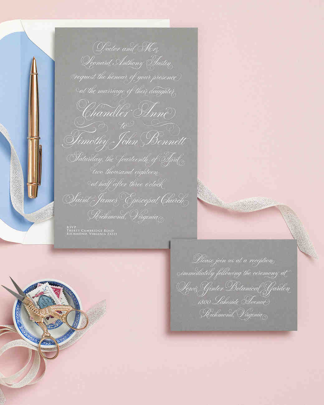 How To Word Your Wedding Invitations From Martha Weddings Martha Weddings