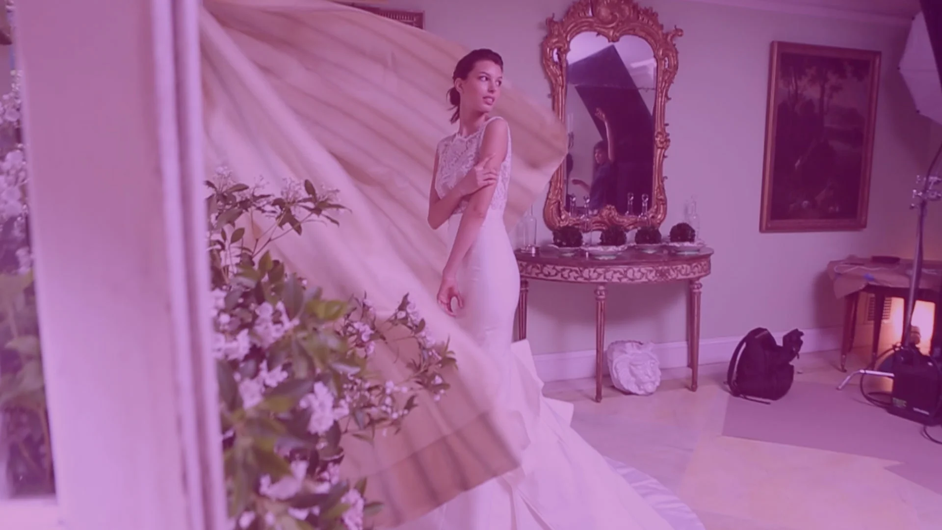 CAROLINA HERRERA BRIDAL SHOOT BTS VIDEO