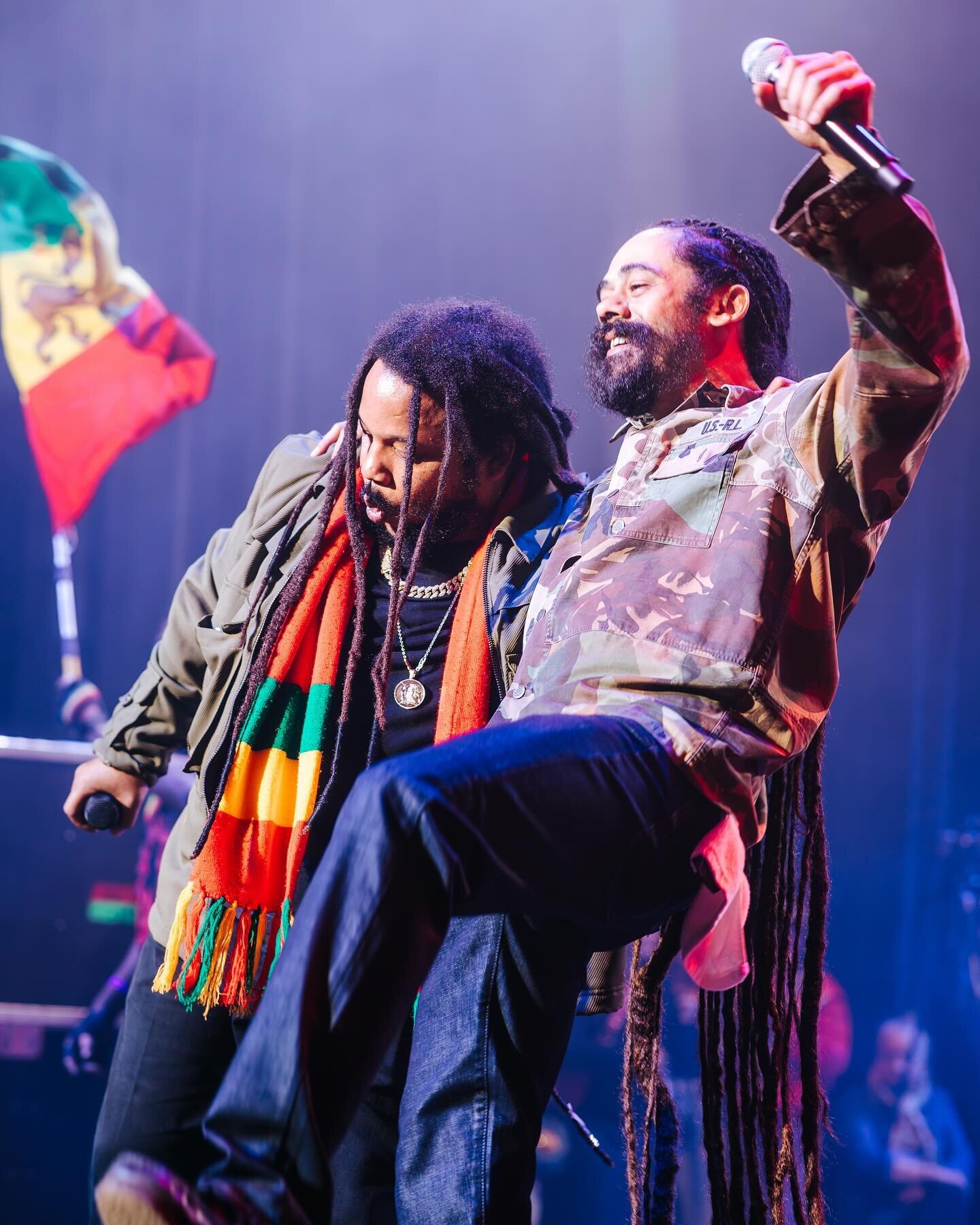 WELCOME TO JAMROCK 🇯🇲 

Opening Night of @brooklynparamount with Stephen and Damian Marley 💛🖤💚 

Shot for @livenation @alivecoverage 📸