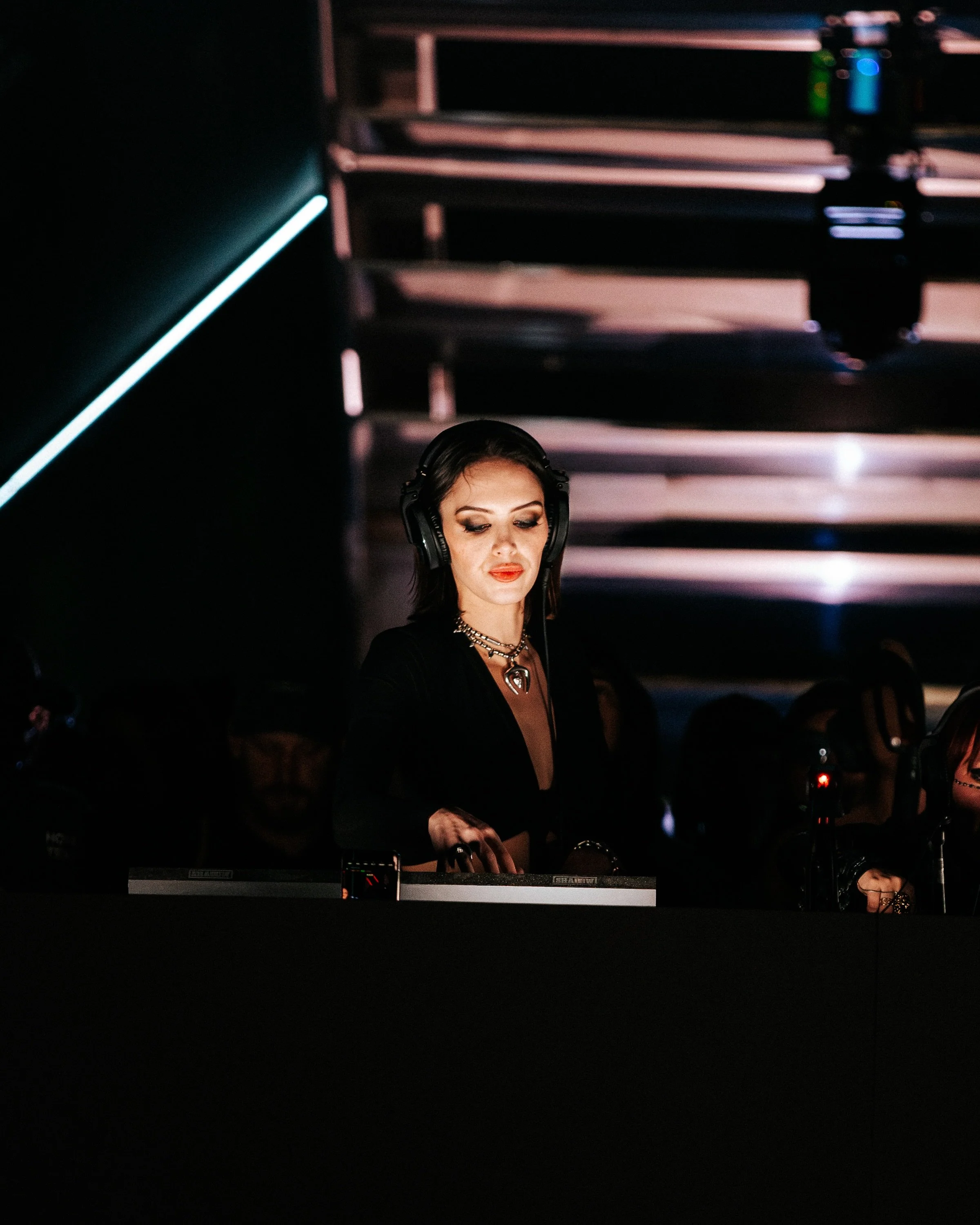 BLOOD OATH 🗡️🩸🖤🥀💄🌚

Couldn&rsquo;t think of a better way to close out @coachella weekend 2 than shooting this all-female DJ supergroup with so many iconic divas on the decks &mdash; @saralandrydj @tokimonsta @lpgiobbi @marydroppinz @badgirlbail