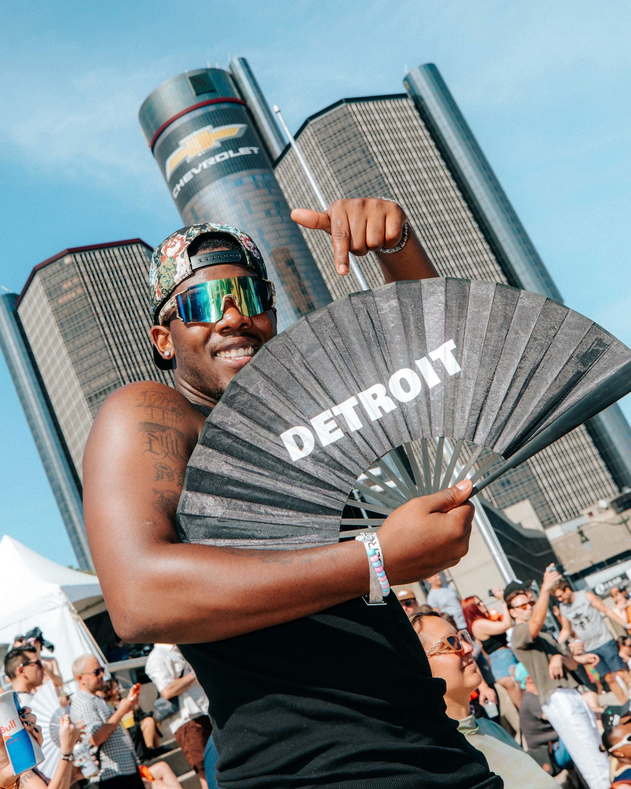 Put ur hands up for DETROIT 🙌🏼 @movementdetroit 

As an avid, longtime lover of house + techno music, Movement Festival has been on my radar for years.

It was an honor to be invited out to work with the Movement photo team this year and to be welc
