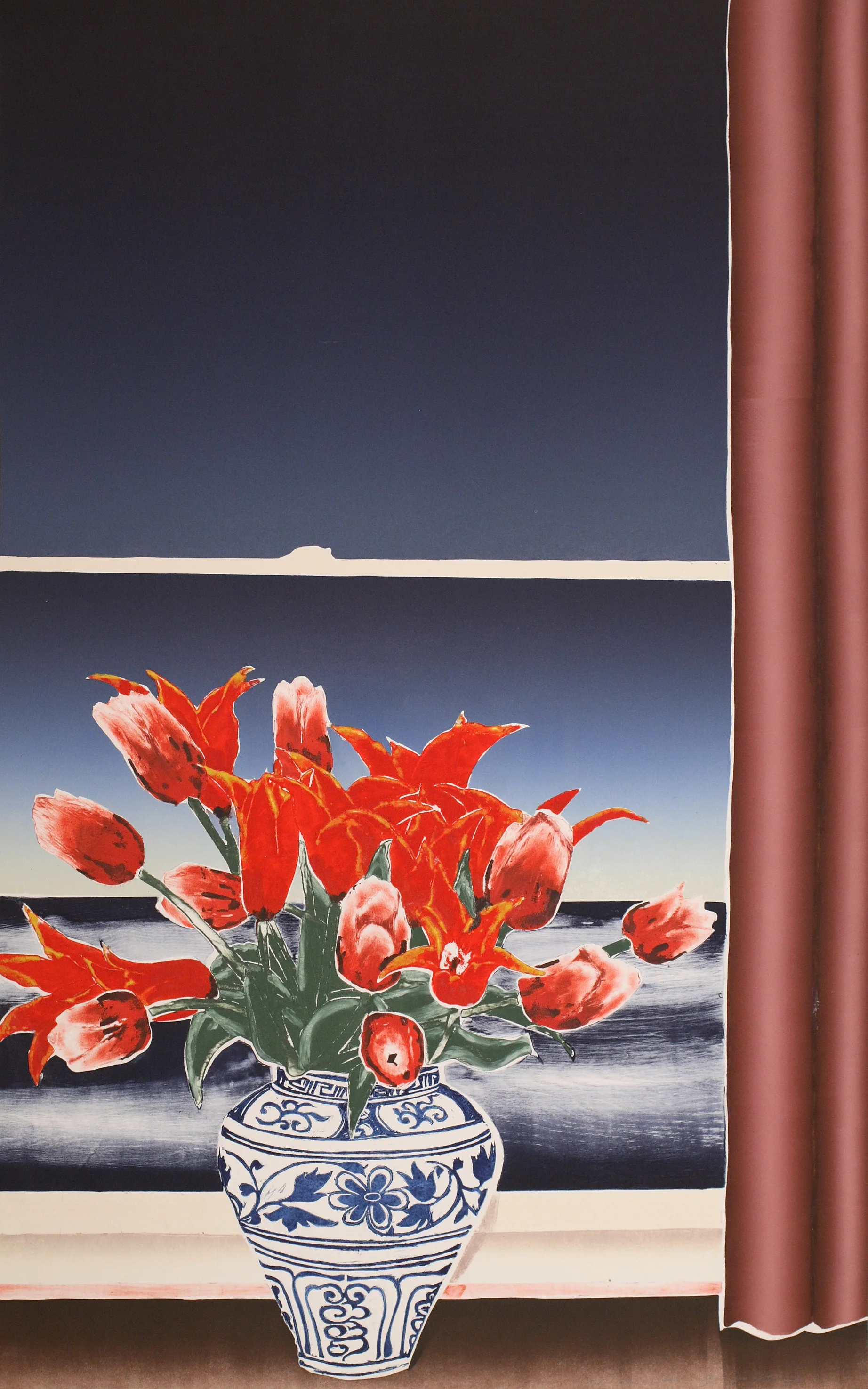 Tulips and Window