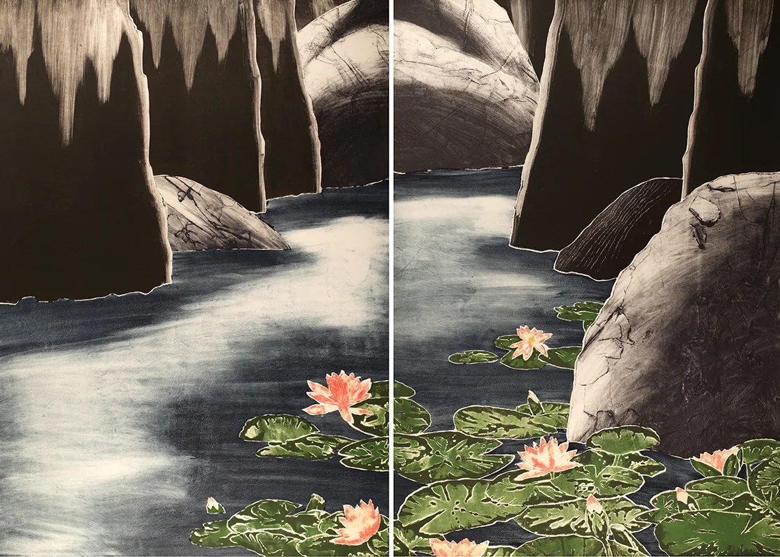 Water Garden/Homage to Bachelard