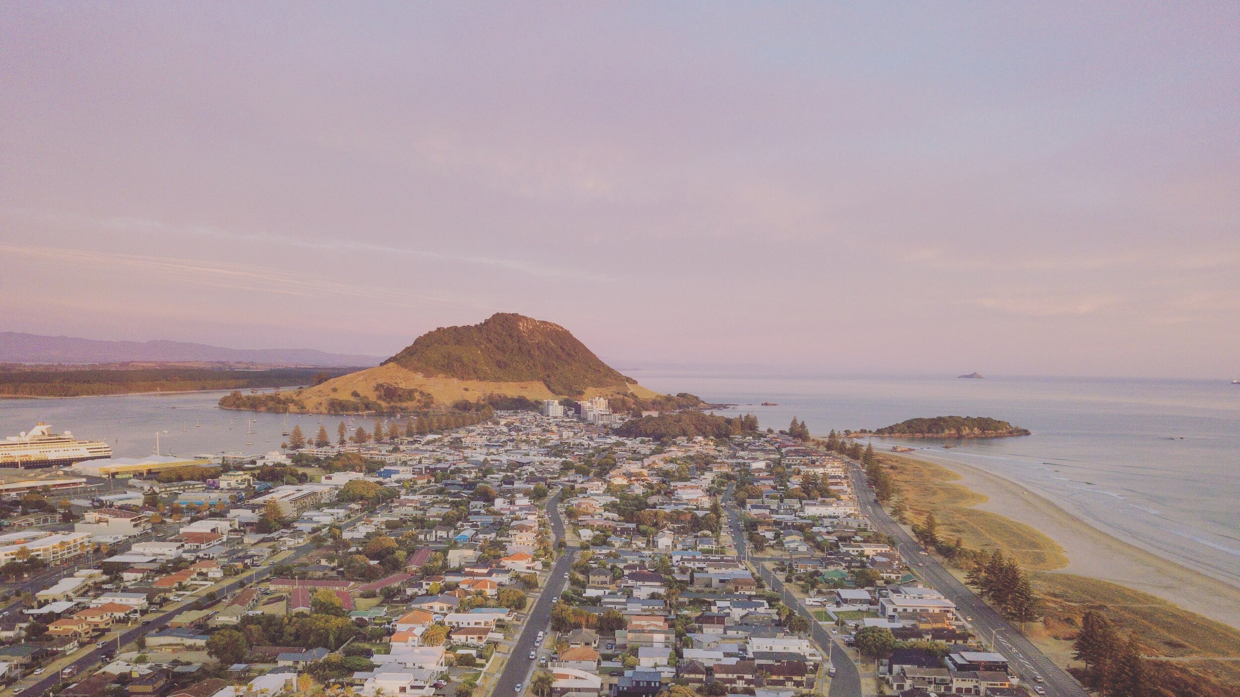 Mount Maunganui drone photography