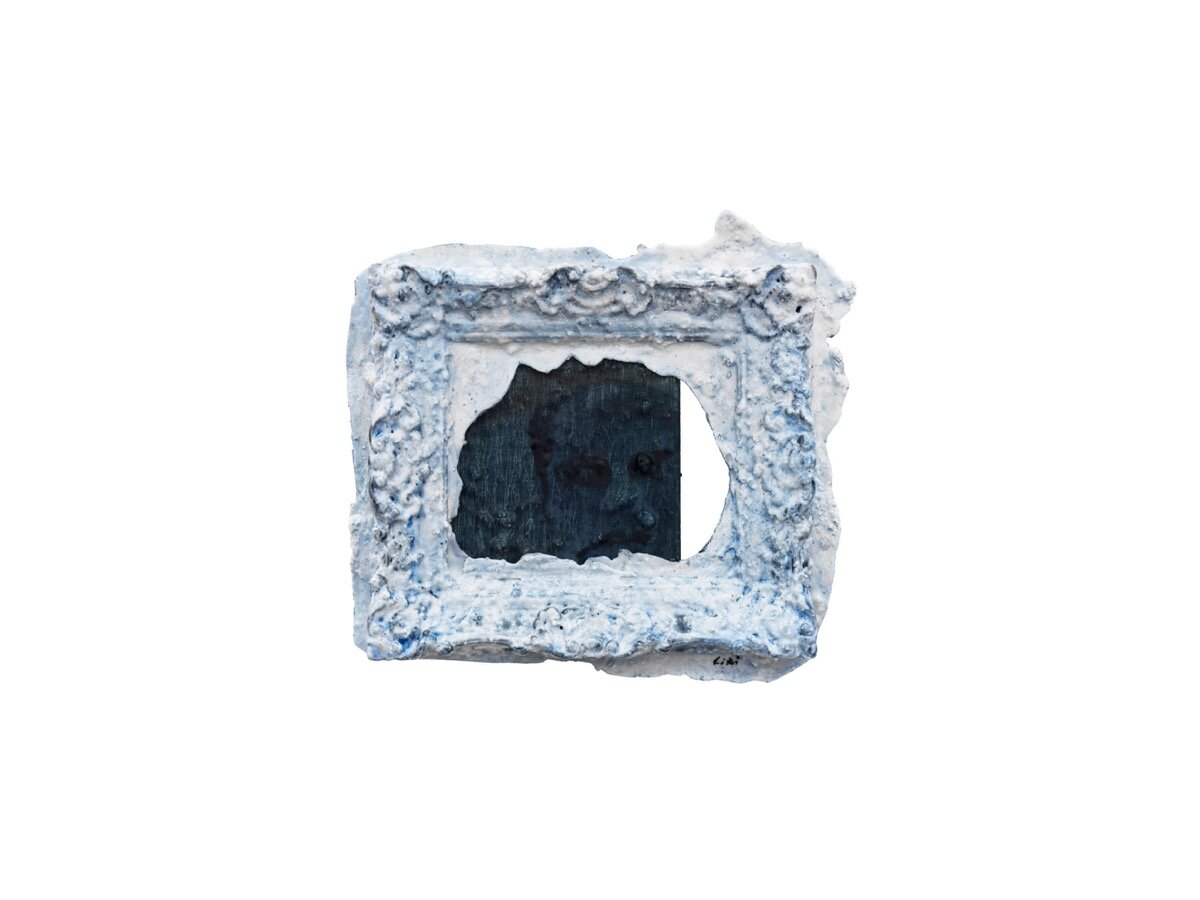 Face，Mixed media on canvas，46cm x 48cm，2017_1200_1200.jpg