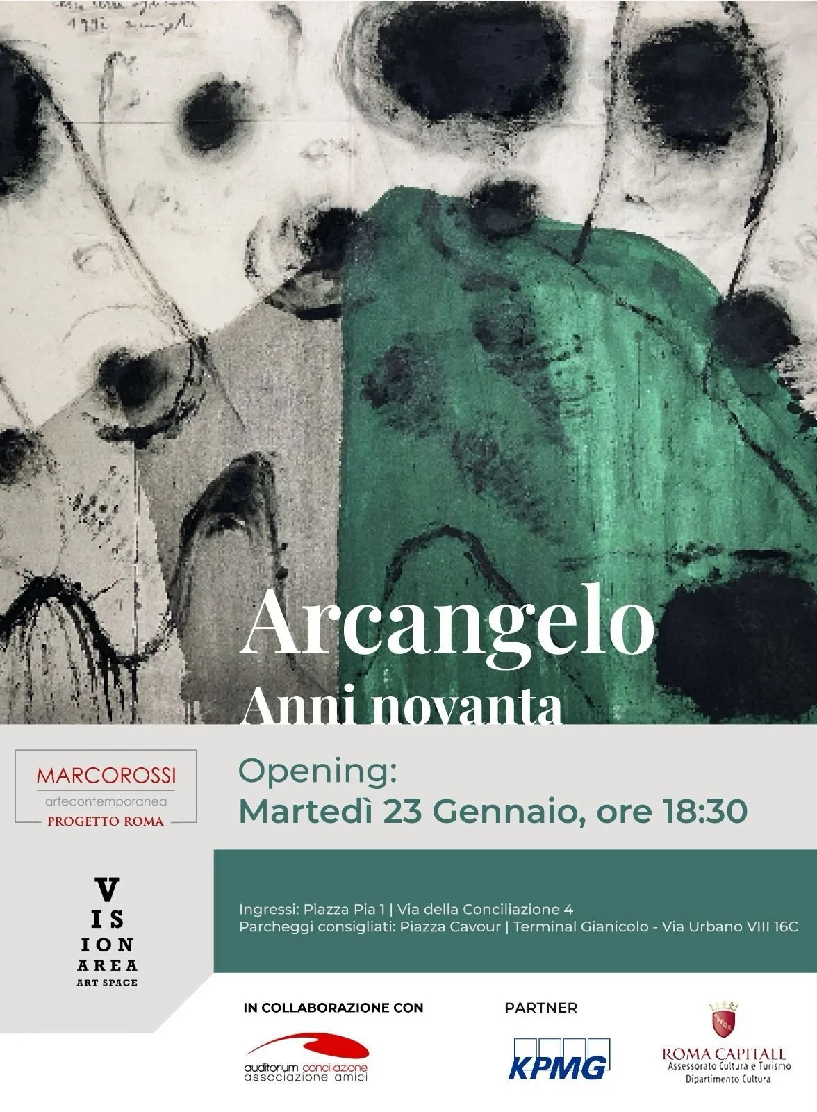 Arcangelo;mostra;arte contemporanea;galleria d'arte