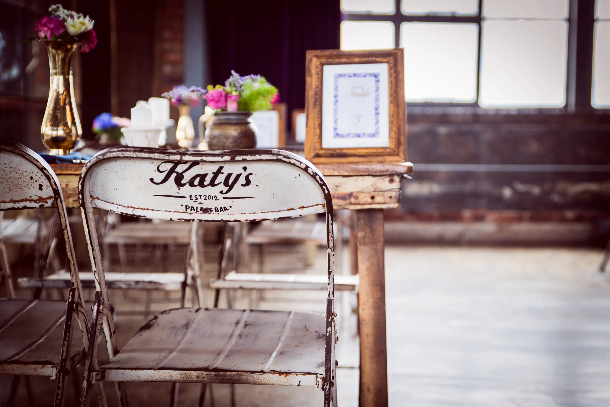 The decor at Katy's Palace is awesome.