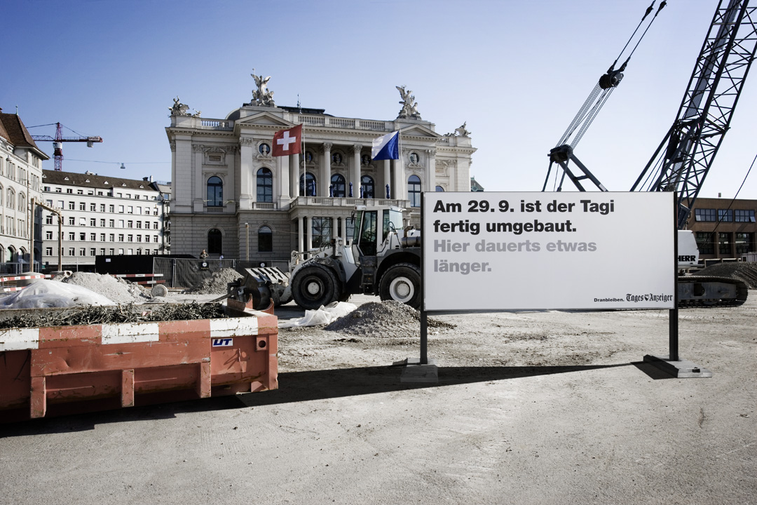 Tages Anzeiger Campaign