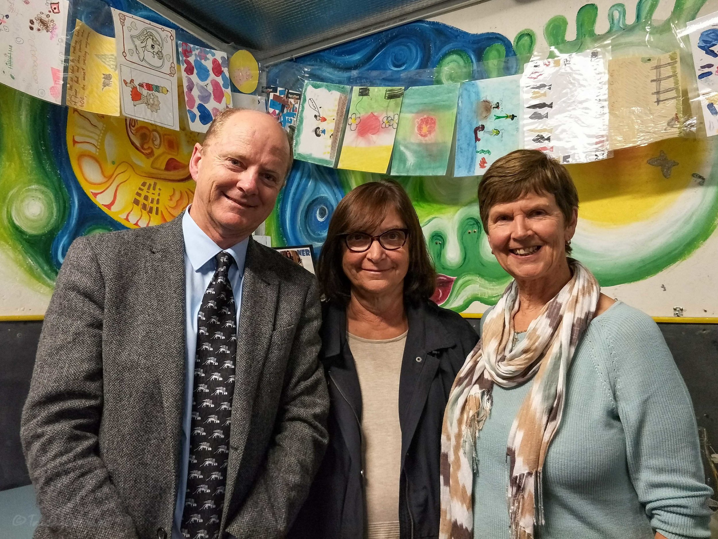 Michael, Angela, and Gail
