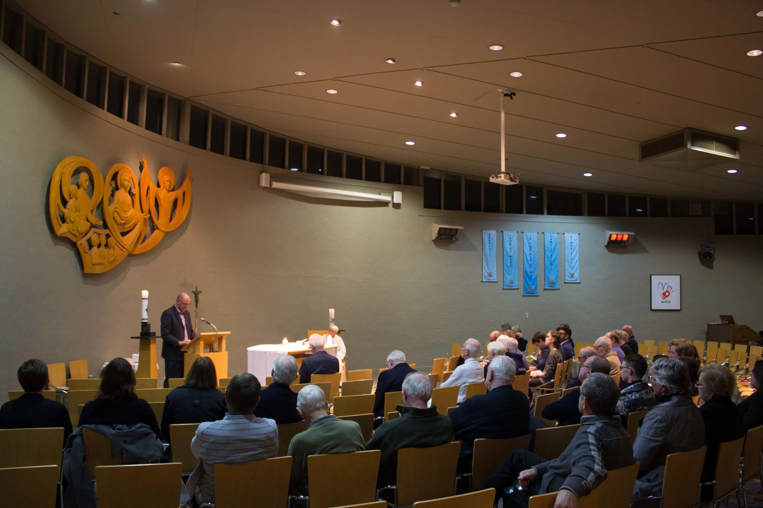 Joe talks about Being Marist