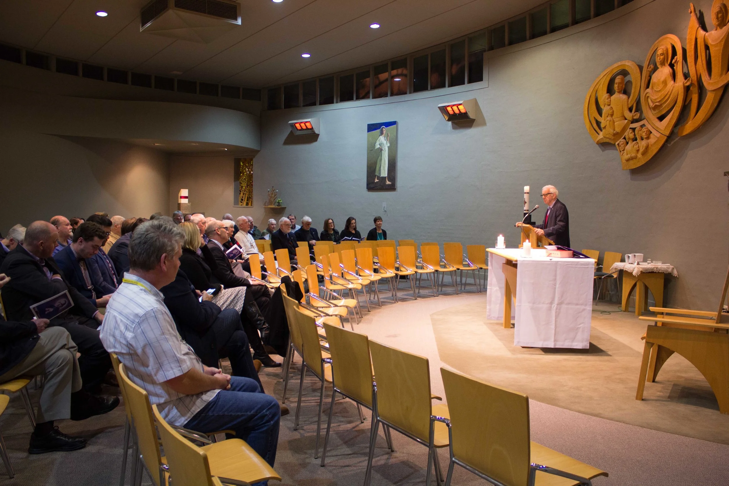 Br John welcomes us