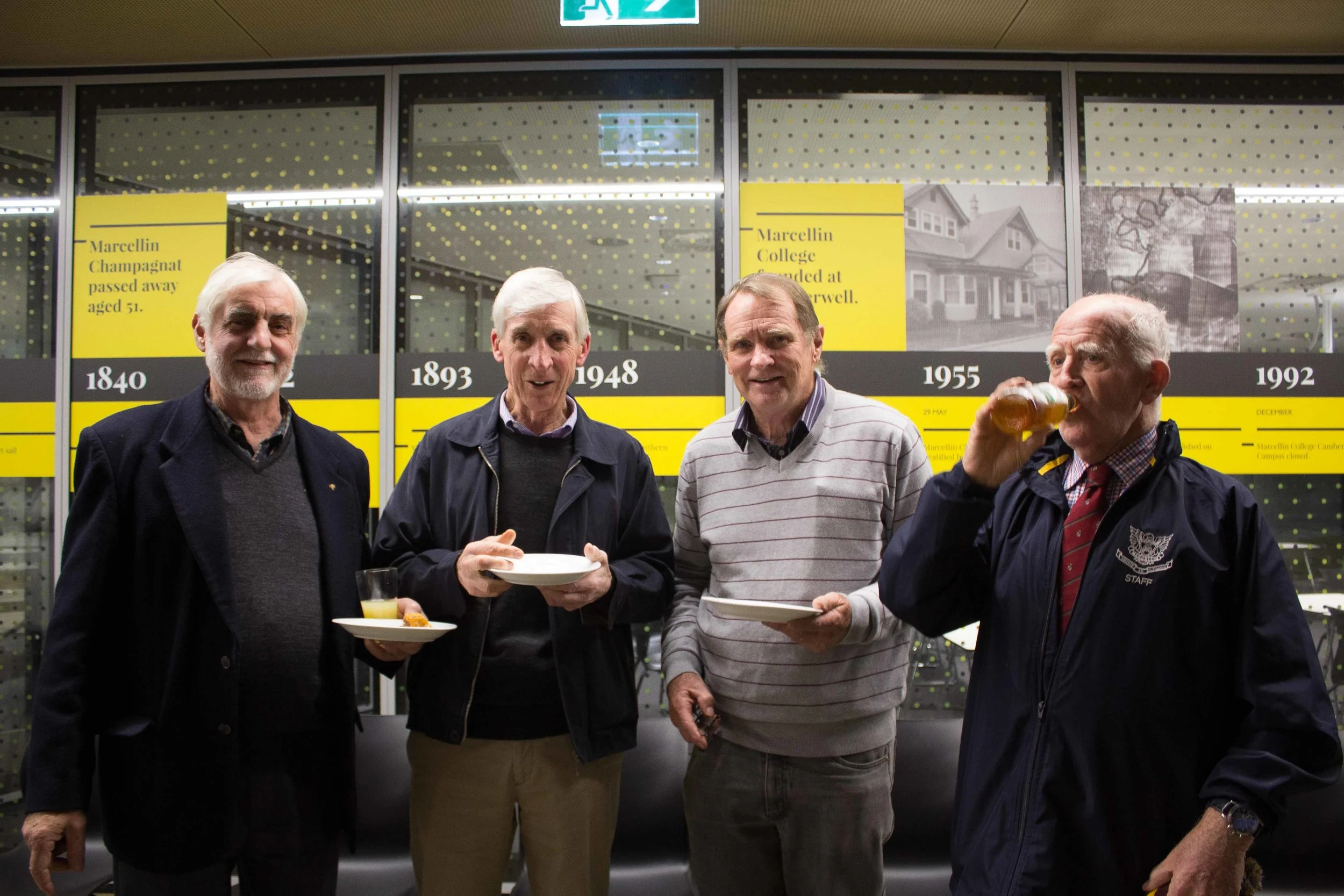 Br Harry Br Dennis Peter and Br Doug