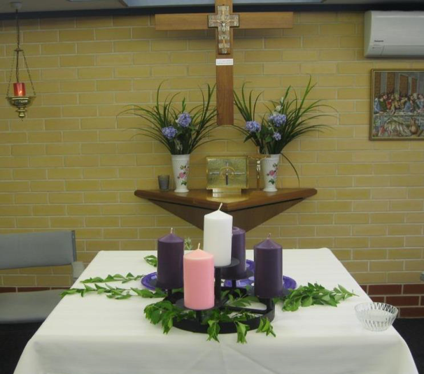 The Advent altar