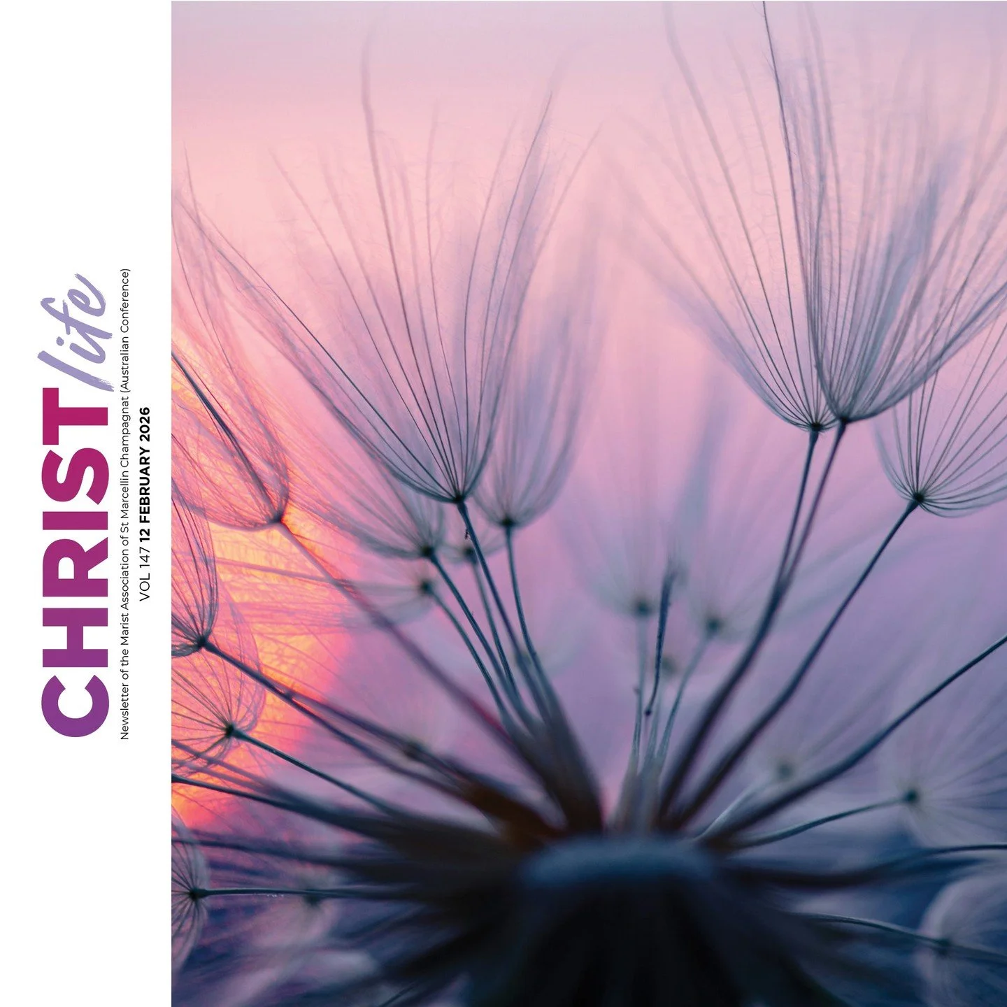 If you&rsquo;re looking for stories of faith in action, relationships that matter, and a community that's connected and grounded in hope, this Christlife edition is for you! https://www.maristassociation.org.au/christlife-editions-and-features

Br Da