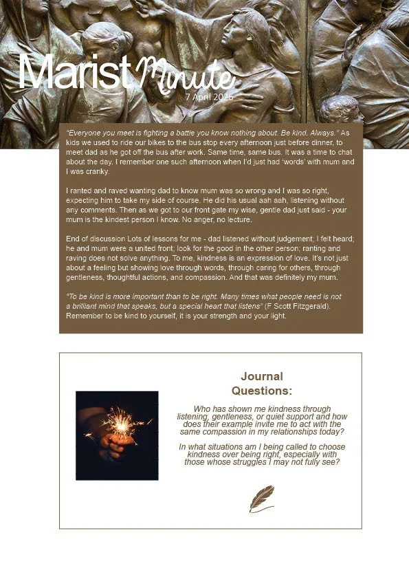 Marist Minute April 2026 (Copy)