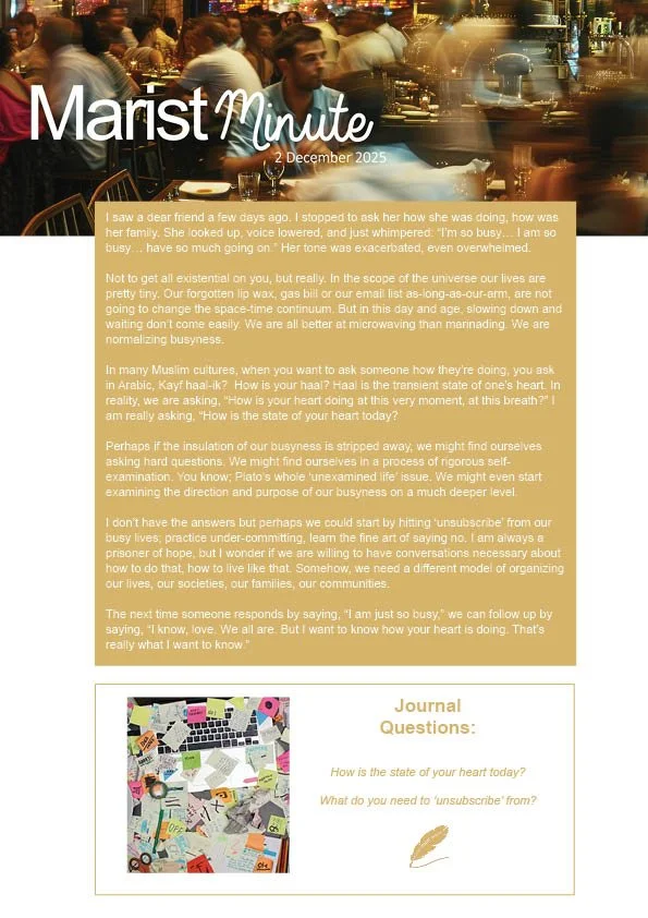 Marist Minute December 2025