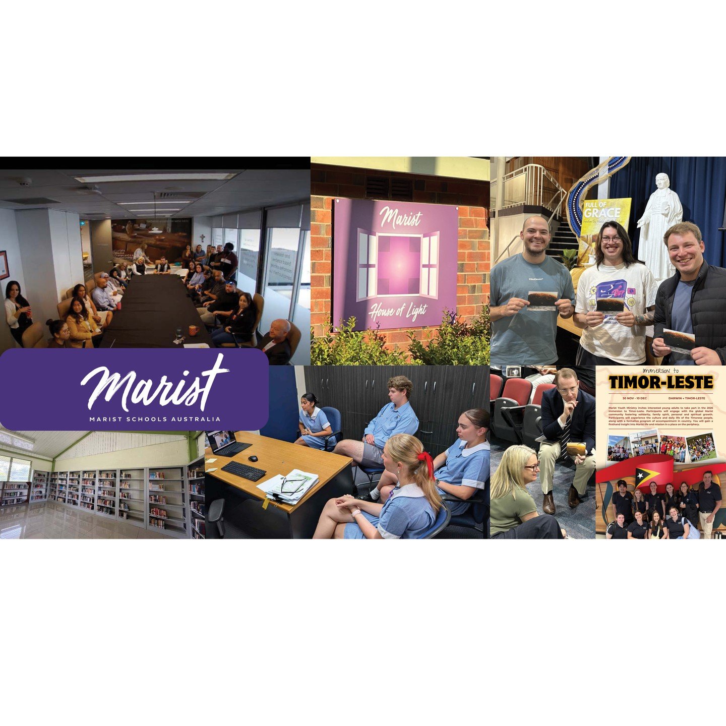 Marist Schools Australia Newsletter | 28 April 2026 https://buff.ly/p6J3UjS 
Recent weeks across Marist Schools Australia have highlighted deep formation, shared leadership and renewed commitment to mission. From the Marist Pilgrimage in Italy and Fr